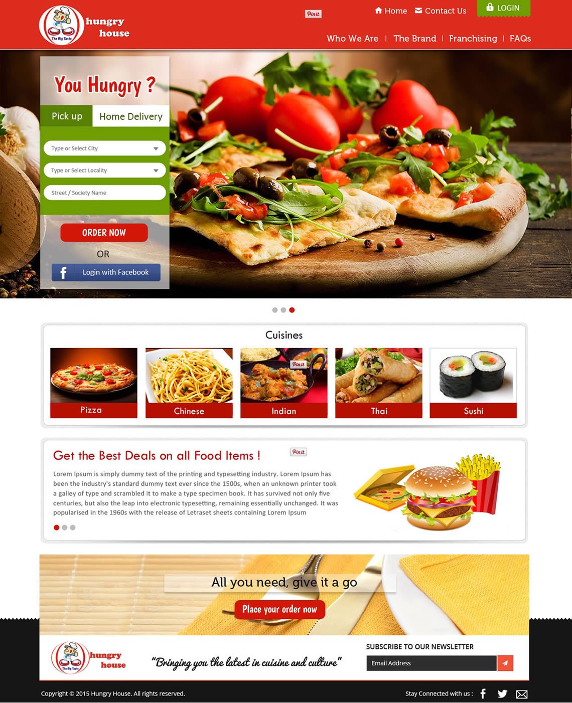 pizza outlet website