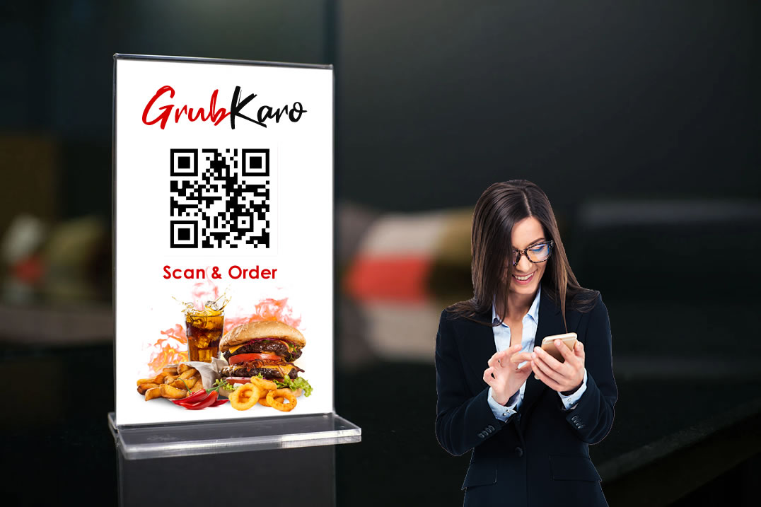 how qr enabled web ordering works