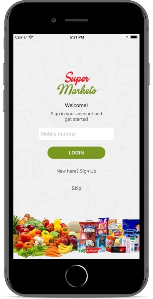 White Label Grocery Delivery App
