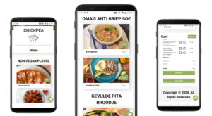 contactless food ordering system