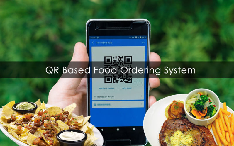 qr based food ordering system