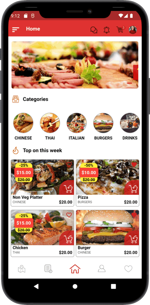 White Label Food Ordering App For Restaurant 1