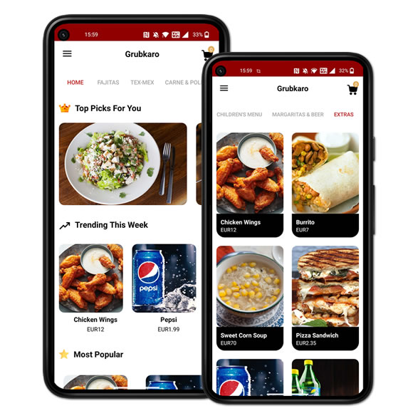 White Label Food Ordering App For Restaurant Business 1