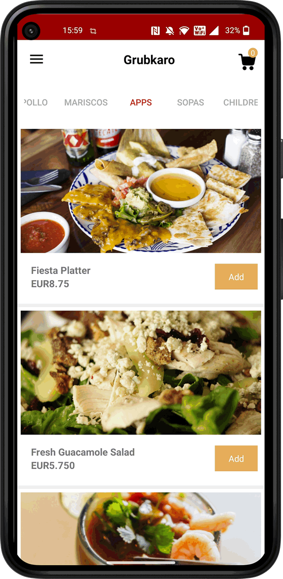 ready mobile app for restaurant owners