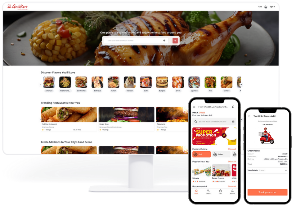White label multi restaurant marketplace system White label multi restaurant marketplace system