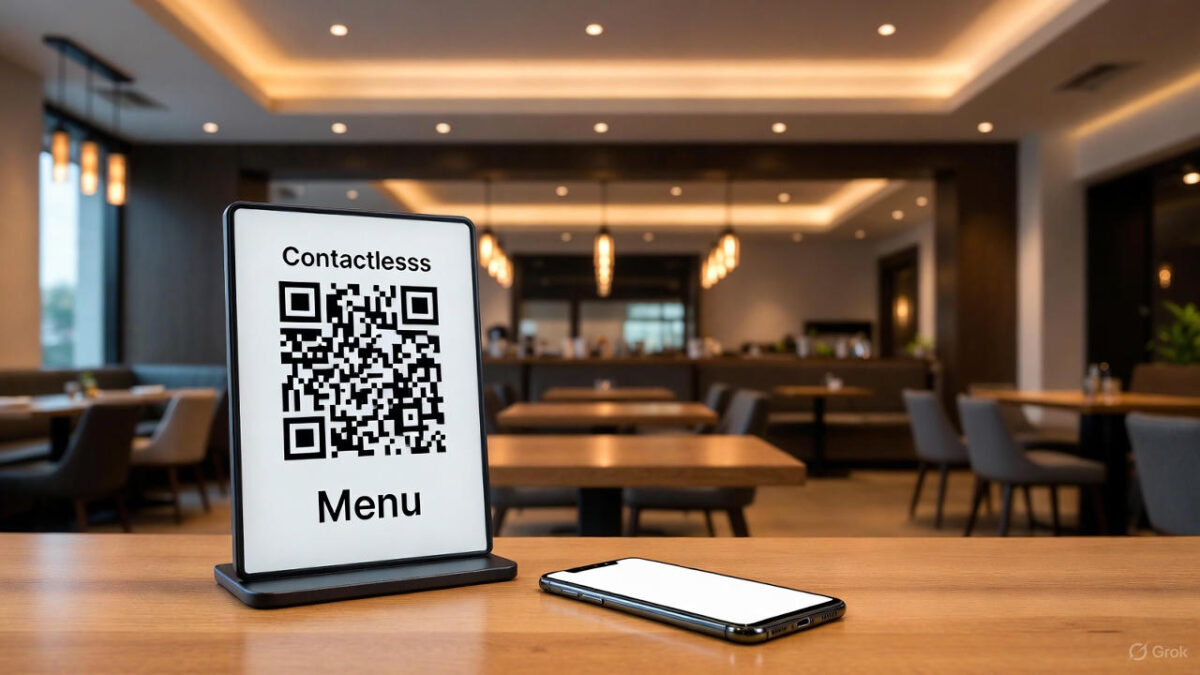 How to Offer Contactless Dining with a QR Code Menu System