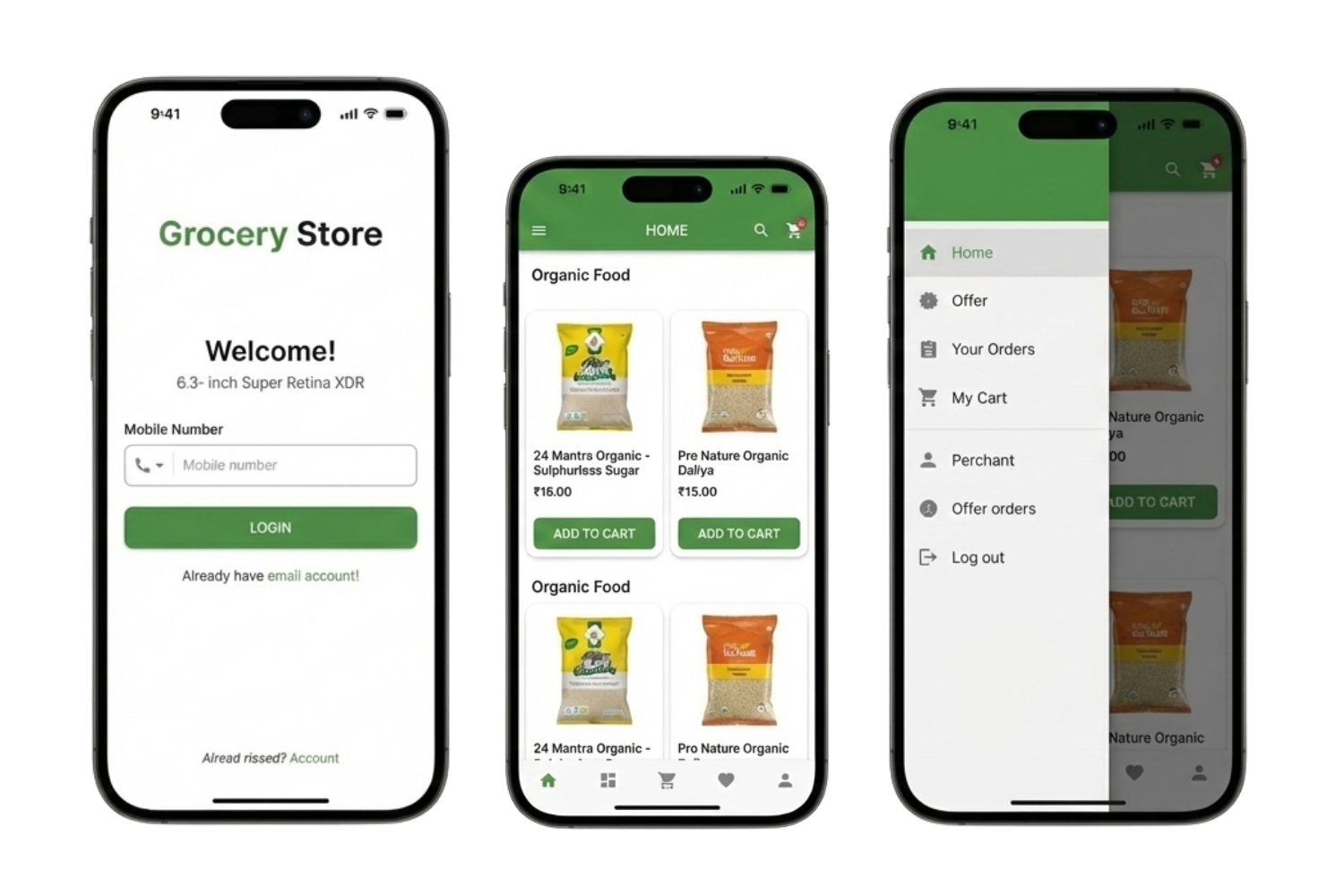 White Label Grocery Delivery App & Website