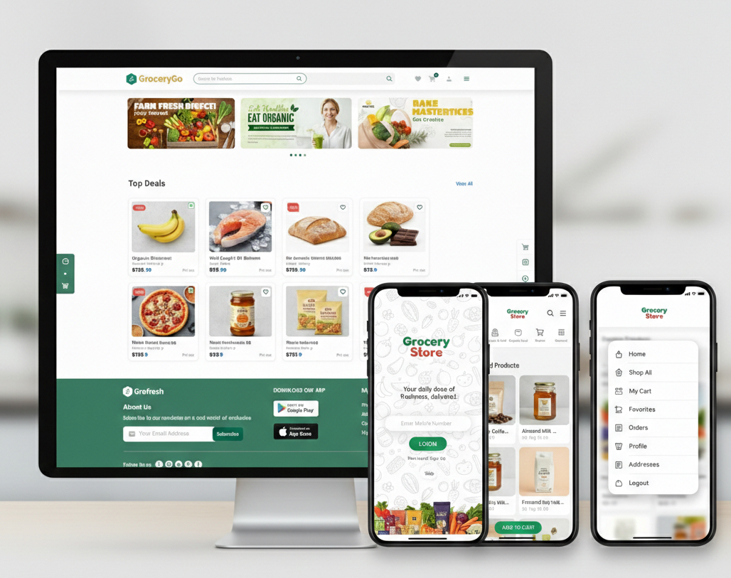 White Label Grocery Delivery App Solution